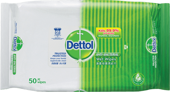 Khăn ướt Dettol kháng khuẩn