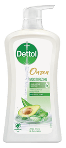 Sữa tắm Dettol kháng khuẩn & dưỡng thể Bơ và Nha Đam 